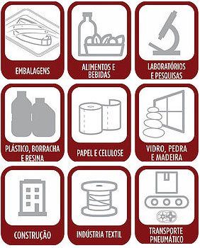 Aplicações: Bombas Rotativas de Palhetas Lubrificadas Aplicações: Bombas Rotativas de Palhetas Lubrificadas