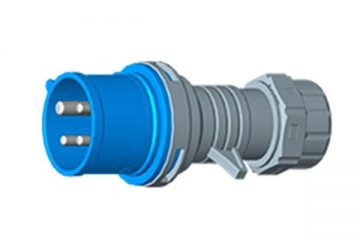 Ficha CEE Macho Trifásico KEDU P553