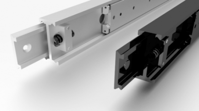 Guias Telescópicas de Alumínio P/ Aeronáutica