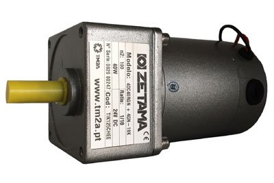 Micro Motoredutor de Engrenagens CC 12/24V