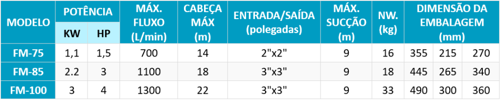 INFORMAÇÃO TÉCNICA FM INFORMAÇÃO TÉCNICA FM