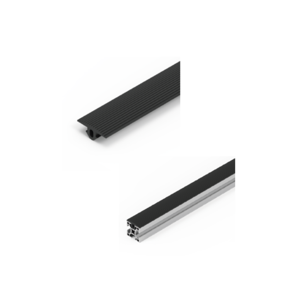 Perfil — cobertura, preto Perfil — cobertura, preto