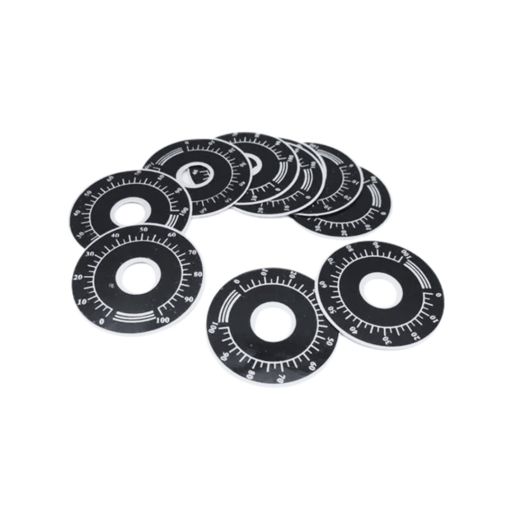 ESCALAS POTENCIOMETRO ESCALAS POTENCIOMETRO