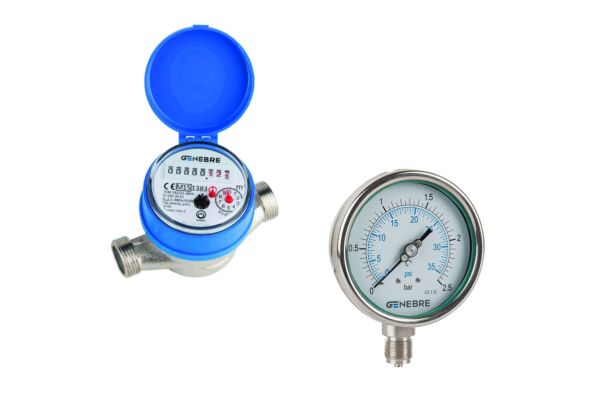 Manómetros e Contadores/Caudalímetros